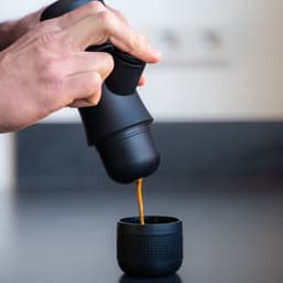 JOR Products® Mini Koffiezetapparaat - Koffiebonen - Koffiemachine - Espressomachine - Reizen - Filterhouder - Camping - Travel - Barista — thumbnail 4
