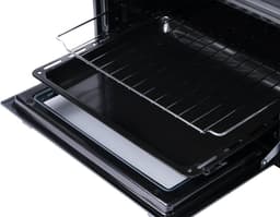 bakeVIA Series 2 - Mini Oven 45 Liter - Hetelucht - Zwart/RVS — thumbnail 4