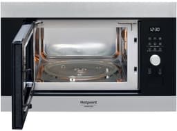 Hotpoint MF20G IX HA.1 Zwart, Roestvrijstaal Grill-magnetron Ingebouwd 20 l 800 W — thumbnail 3