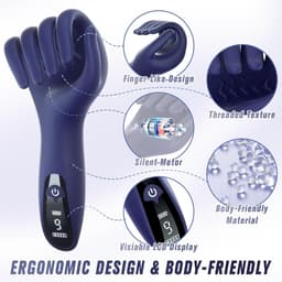 Seksspeeltjes voor Mannen Paren - Masturberen voor Mannen Penis Trainer Eikel Stimulatie met 9 Vibraties & LCD Display, Masturbator Vibrator Sets voor Mannen Seksspeeltjes — thumbnail 4