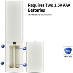 Nieuwe vervangende afstandsbedieningsset voor Smart Beamer D2342, voor D0442X projector (wit) — thumbnail 4