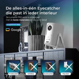 Mini Beamer - 500 ANSI Lumen Full HD 1080p - LED Projector - WiFi 6 Bluetooth 5.2 - Voor Thuisbioscoop En Streaming — thumbnail 5