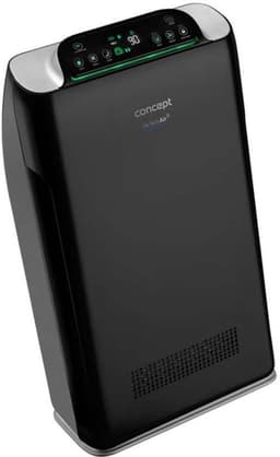Luchtreiniger Smart Control - 320 m3/h 7-Traps HEPA-13 Filter - 80 Watt Zwart - Voor Ruimtes Tot 40 m2 - Mobiele App Bediening — thumbnail 3