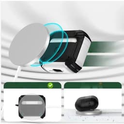 Magnetische AirPods 4 Hoes: TPU PC Beschermhoes met Standaard compatibel met Apple AirPods 4 — thumbnail 2