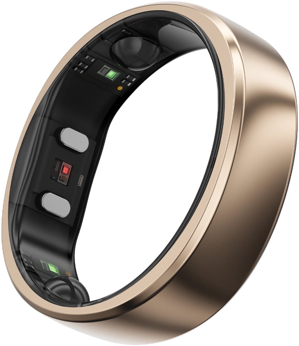 Ringconn Smart Ring Gen 2 Air - Maat-#6 - Kleur: Goud — afbeelding 1