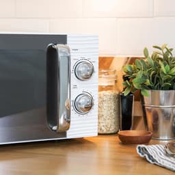 Magnetron 17L - Oven Keukenapparaat - Snel Eten Opwarmen - Compact Design - 700 Watt - Wit — thumbnail 2