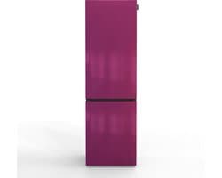 Nunki Large Combi NFA – Koel-vriescombinatie – No Frost – A-klasse – 304 liter – Fun Purple Gloss Metallic
