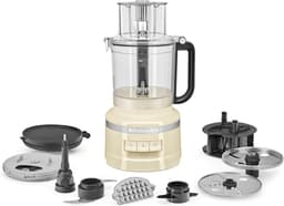 Keukenmachine - Foodprocessor Keukenmixer - Maaltijden Bereiden - 3 Snelheden - 3.1 Liter - Zwart — thumbnail 5