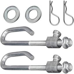 Deck Lift Hanger Rod kit - Vervangt onderdeelnummers GX24864/GX21718 - Compatibel met E-serie en D-serie - Hoge kwaliteit - Voor diverse modellen - Inclusief bevestigingsmaterialen - Hefframe — thumbnail 4
