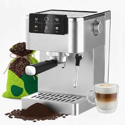 Adler AD4390 - Volautomatische Espressomachine - Druk 20 bar - LCD Bedieningspaneel - Thermoblok Technologie — thumbnail 1