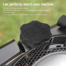 Gastankdop - 2 Stuks - Geschikt Voor Grasmaaier - Compatibel Met Briggs & Stratton 675EXi/725EXi - Duurzaam ABS-Materiaal - Lichtgewicht en Compact - Tankdop — thumbnail 2
