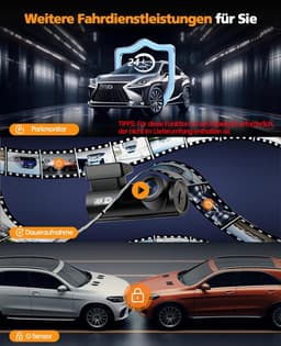 SnelShoppen - 4K Dashcam Auto Voorzijde met WiFi, SD-kaart, WDR Nachtzicht, G-sensor | 170° Groothoek Mini Dash Cam met Loopopname voor Veiligheid op — thumbnail 4