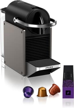Capsule Koffieapparaat - Espresso Lungo - Snel Koffie Maken - Industrieel Design - 0.7 Liter - Donkergroen — thumbnail 1