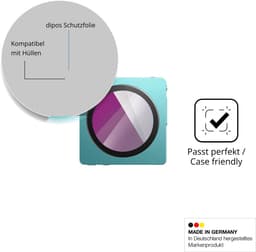 dipos – 4x Beschermfolie geschikt voor FiiO SnowSky Disc | Krasbestendige & heldere Screenprotector Ultra-Thin — thumbnail 4