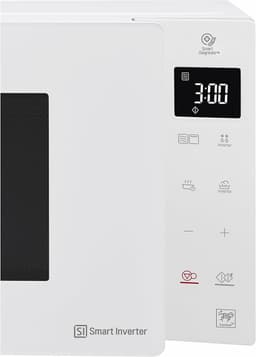 Magnetron met Grill - Oven Apparaat - Snel Eten Opwarmen - Smart Inverter Technologie - 25 Liter Capaciteit - Wit — thumbnail 2