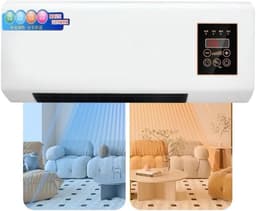 Draagbare Airco - Mobiele Unit - Ruimte Koelen - Stille Werking - 2000W - Wit — thumbnail 1