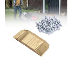 Omgoods - Set van 45 Goud Geplateerde Maaiersbladen