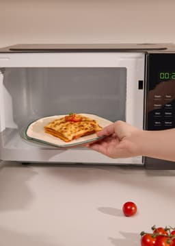 Magnetron met grill - Oven functie - Maaltijden bereiden - 8 automatische programma's - 23 liter inhoud - Zwart — thumbnail 4