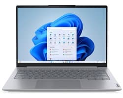 Lenovo ThinkBook 14 G9 IRL Intel Core 5 210H Laptop 35,6 cm (14") WUXGA 16 GB DDR5-SDRAM 512 GB SSD Wi-Fi 7 (802.11be) Windows 11 Pro Engels Grijs
