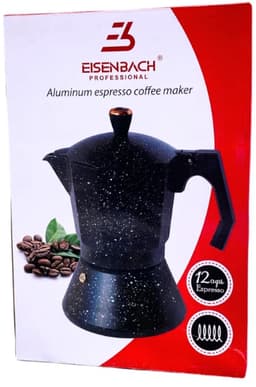 Moka Pot 12 Kops – Percolator Inductie – RVS en Aluminium Espressomaker – Espresso Koffiemaker — thumbnail 5