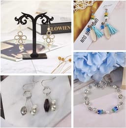 Set van 640 roestvrijstalen oogspelden, hoofdspelden en balhoofdspelden in goudkleur en zilver, ideaal voor sieraden maken en creatieve projecten — thumbnail 3