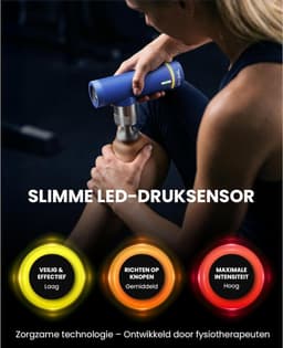 Mini Massagepistool - Zwart - Diepe Weefselmassage - USB-C Snel Opladen - Voor Sporters en Hardlopers — thumbnail 2