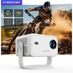 Mini Projector - Draagbaar - Native 1080P - 4K Ondersteuning - Voor Thuisbioscoop — thumbnail 3