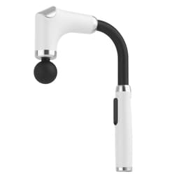 Nexxt Massage Gun Deep Rolling Massager met 4 Opzetstukken - Draadloos - Usb-c Oplaadbaar - Timer 15 Minuten - Wit — thumbnail 4