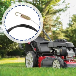 SnelShoppen - Grasmaaier Voorwaartse Kabel 946-04413 746-04413A Compatibel met Craftsman 640 650 - Hoge Treksterkte Koolstofstaaldraad voor Tuinonderh — thumbnail 2
