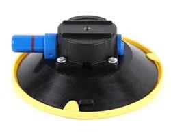 Zuignap met pomp - Vacuüm lift - Voorwerpen verplaatsen - Rode lijn indicator - 150 mm - Blauw