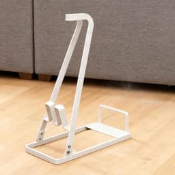 Vacuüm Opzetstuk Opslag - Stofzuigerstandaard Organizer - Reinigingsgereedschap Opbergen - Universeel Ontwerp - 90D x 45B x 200H cm - Wit — thumbnail 4