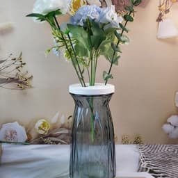 Siliconen mal met honingraatpatroon voor het gieten van kaarsen en het maken van bloemstukken, inclusief huizen en spiraalsteelhouder voor creatieve decoratie — thumbnail 5