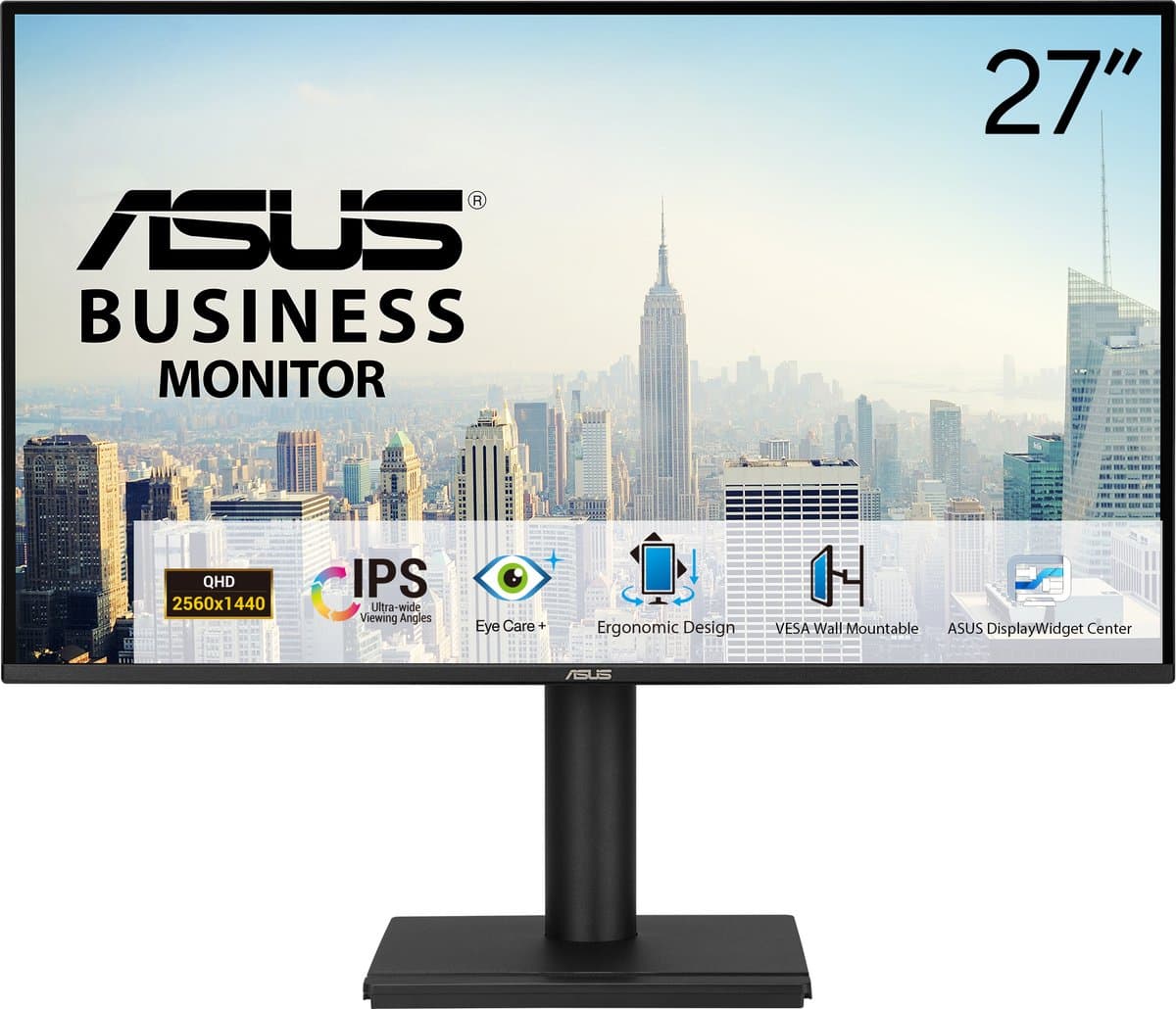 ASUS VB27AQ led monitor — afbeelding 1