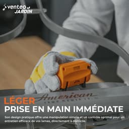 Slijper Rolgrasmaaier - Maaieronderhoud - Gazon Scherp - Universele Compatibiliteit - One Size - Oranje — thumbnail 2