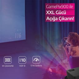 - PHILIPS - Gamepix 900 - 4K UHD - 1000 ANSI lumen - LED - 120 — thumbnail 5
