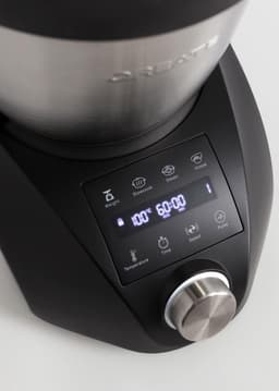 Keukenmachine - Multifunctionele kookrobot - Maaltijden bereiden - App-bediening & stoomfunctie - 35 liter inhoud - Zwart — thumbnail 3