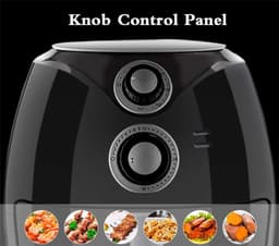 Airfryer - Heteluchtfriteuse Oven - Gezond Koken - Snelle en Energiezuinige - 3.5 Liter - Groen — thumbnail 5