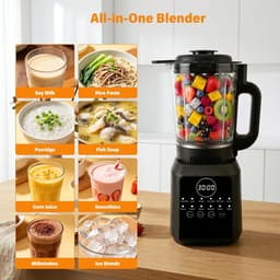 Staande mixer - Soepmaker aanrecht - Warme dranken maken - 12 automatische programma's - 1.7 liter kan - Wit — thumbnail 4