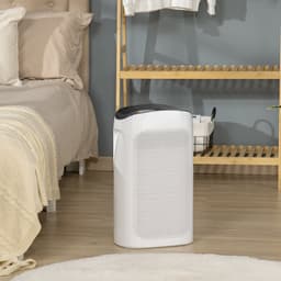 TEKROA® Luchtreiniger/Air Purifier - CADR 210 m³/u - drielaags HEPA - Filter 3 snelheden - Fluisterstil (20 dB) Slaapstand - Timer — thumbnail 2