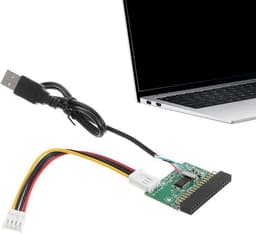 Diskettestation - USB Floppy Drive - Gegevens Overzetten - Plug and Play - 144 MB - Zwart — thumbnail 1
