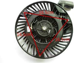 Startmechanisme Grasmaaier - Trekstarter Vervanging - Motor Starten - IJzeren Staaf - 1 Stuk - Zwart — thumbnail 3