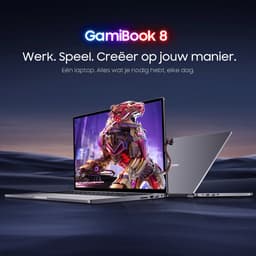 Blackview GamiBook 8 - Gaming Laptop 16" Full HD, AMD Ryzen 7 7735HS, 16GB RAM, 512GB SSD, WiFi 6, Windows 11 Pro + DCM5 Draagbare Monitor 14" FHD, Extra Laptopscherm 13-17,3", Ultradun Opvouwbaar, 100W PD, USB-C, Plug & Play, Grijs — thumbnail 3