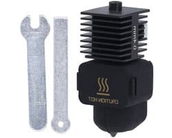 3D Printer Hotend Kit - Extruder Nozzle Onderdelen - 3D Printen Verbeteren - Vervangbaar Mondstuk - 04 mm - Zilverkleurig
