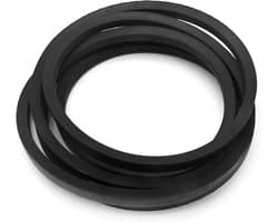 Grasmaaier Riem - Maaierband Vervangingsriem - Gazon Onderhoud - Versterkt met vezelkoorden - 102 inch x 1/2 inch - Zwart