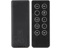 Vervangende afstandsbediening voor soundbars en stereoluidsprekers, eenvoudig te gebruiken, duurzaam ABS-materiaal, ideaal voor audioapparatuur en gebruiksgemak