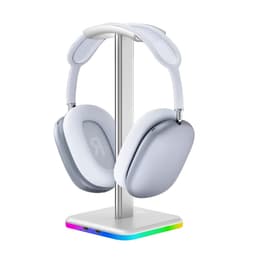 Hoofdtelefoonstandaard, houder voor over-ear gaminghoofdtelefoons, hoofdtelefoonstandaard voor internetcafés en e-sports, verlichte RGB-displaystandaard, multifunctioneel opbergrek voor hoofdtelefoons — thumbnail 5