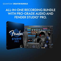 Opname Studio Set - Muziek Maken - Muziek Opnemen - USB-C Interface - 2-in 2-out - Zwart — thumbnail 2