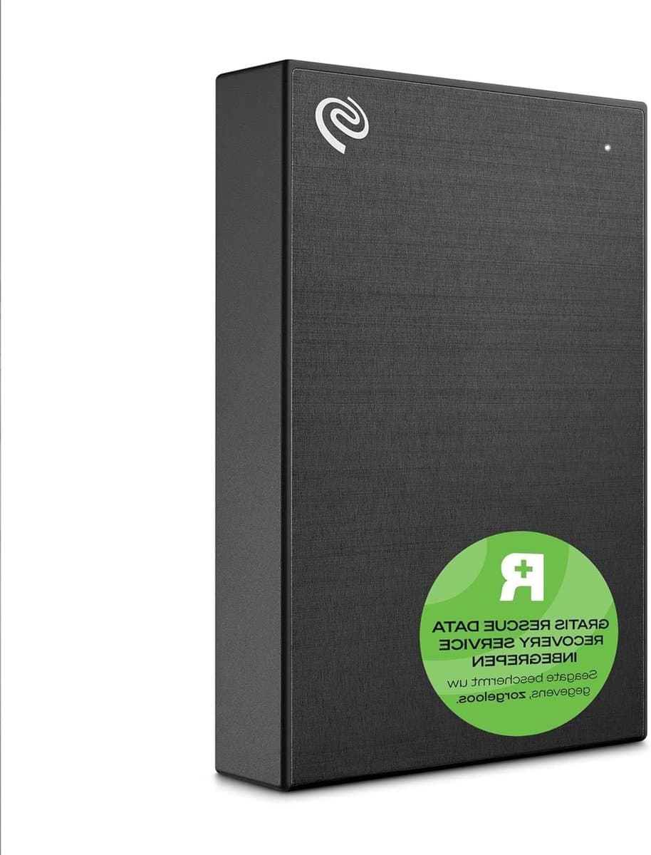 Externe Harde Schijf - Draagbare Opslag - Bestanden Opslaan - Hardware Versleuteling - 4 TB - Zwart — afbeelding 1