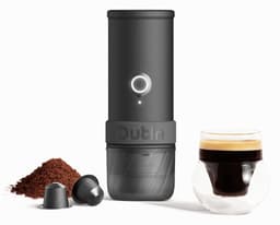 OutIn Mino Draagbare Espresso Machine Elektrisch | USB Oplaadbaar | Voor Onderweg En Reizen | Geschikt Voor Cups En Gemalen Koffie | Compact En Oplaadbaar Koffieapparaat — thumbnail 1