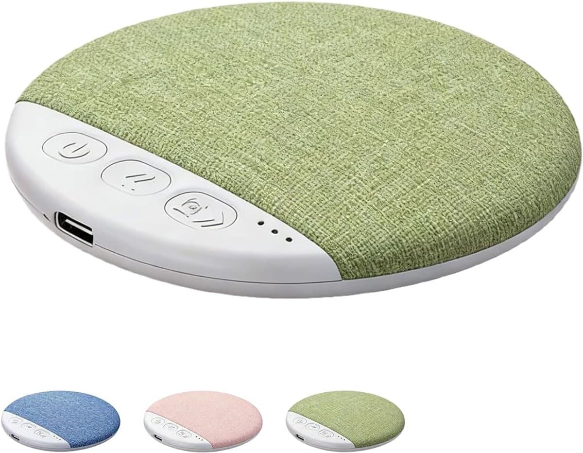 Bluetooth-kussenspeaker, ontworpen om te slapen, Bluetooth-speaker voor onder het kussen met witte ruis, ultradunne Bluetooth 5.4-nachtspeaker, ontworpen voor zijslapers, geluidsontwerp met botgeleiding (roze *1) — afbeelding 1